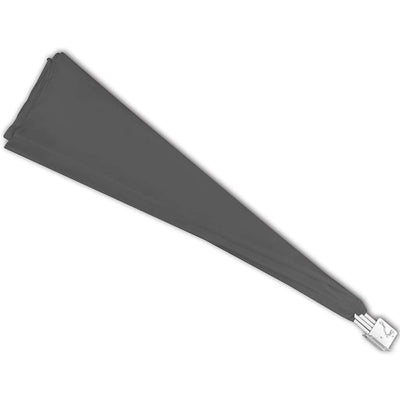 Harmaa kokoontaittuva parvekkeen sivumarkiisi Acxenia 140x140cm