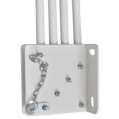 Kerma kokoontaittuva parvekkeen sivumarkiisi Acxenia 140x140cm