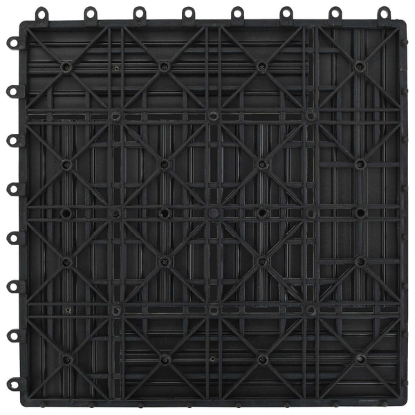 Laudat 11 kpl Harmaa 30 x 30 cm WPC