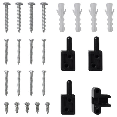 Ruskea saranoitu hyönteisverkko oviin Cezar 100x215cm