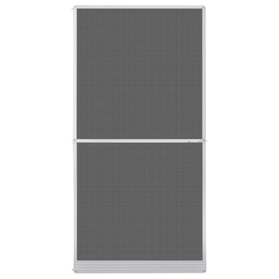 Valkoinen saranoitu hyönteisverkko oviin Cezar 120x240cm