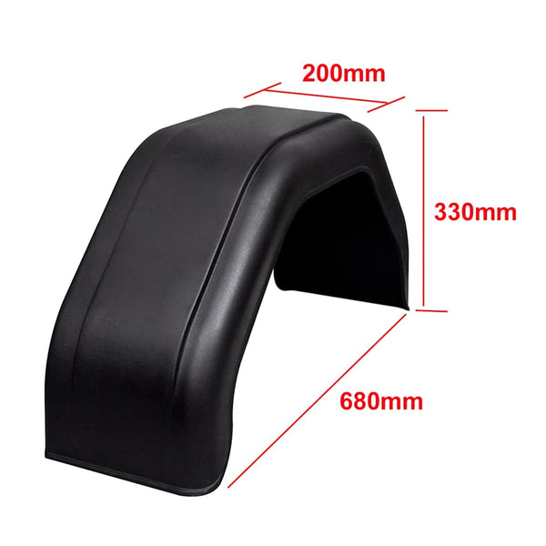 2 x Lokasuoja Peräkärryyn 200 x 680 mm
