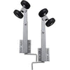 Venetrailerin tuplarulla keulantukisarja 2 kpl 59 - 84 cm