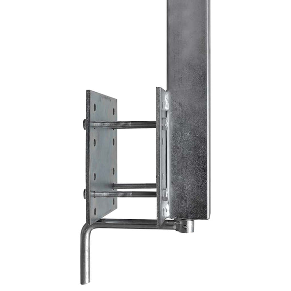 Venetrailerin tuplarulla keulantukisarja 2 kpl 59 - 84 cm