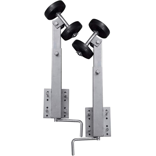 Venetrailerin tuplarulla keulantukisarja 2 kpl 59 - 84 cm