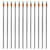 Standardi yhdistelmäjousen nuolet 30" 0,8 cm Lasikuitu 12 kpl
