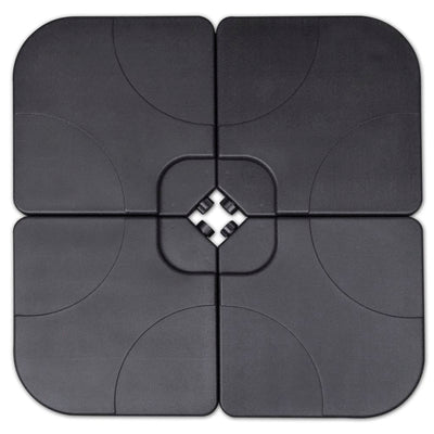 Vihreä alumiininen aurinkovarjo siirrettävällä jalalla Gjegoj