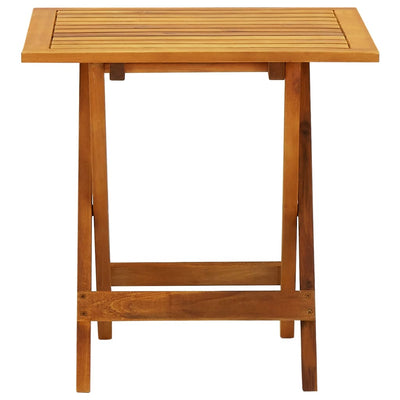 Bistropöytä 46x46x47 cm täysi akaasiapuu