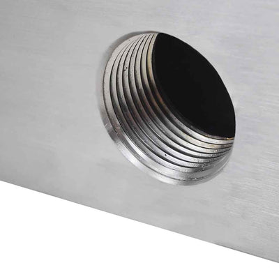 Ruostumaton teräs suorakulmainen vesiputous suihkulähde Biborka 30cm