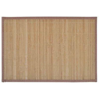 Ruskea bambu tabletti Lenovia 30x45cm (6 kpl)