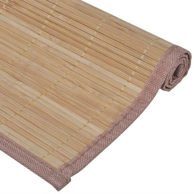 Ruskea bambu tabletti Lenovia 30x45cm (6 kpl)