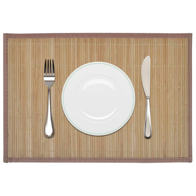 Ruskea bambu tabletti Lenovia 30x45cm (6 kpl)