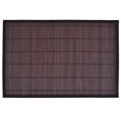 Tummanruskea bambu tabletti Lenovia 30x45cm (6 kpl)