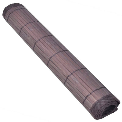 Tummanruskea bambu tabletti Lenovia 30x45cm (6 kpl)