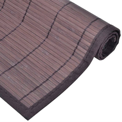 Tummanruskea bambu tabletti Lenovia 30x45cm (6 kpl)