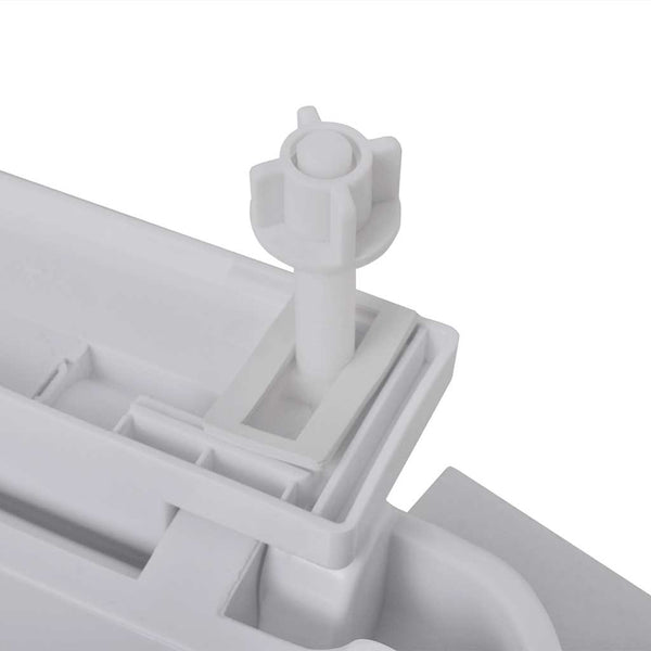 Valkokeltainen soft-close WC-istuin aikuiset/lapset