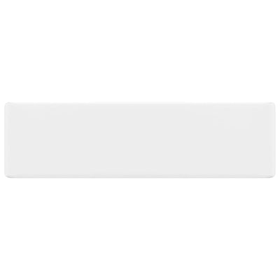 Keraaminen Kylpyhuoneen Pesuallas Hanareiällä Valkoinen Neliö