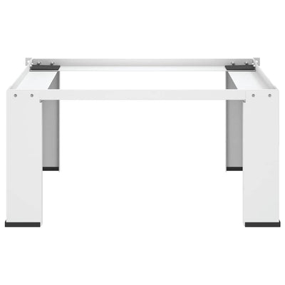 Valkoinen pesukoneen korokejalusta Lumperdean