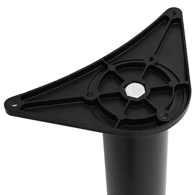 Musta korkeussäädettävää pöydän jalkaa Shaniya 710 mm (4)