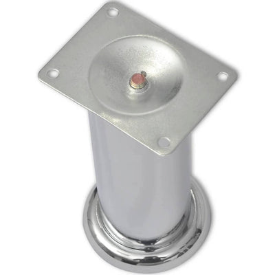 4 Pyöreää Sohvanjalkaa 180 mm kromi
