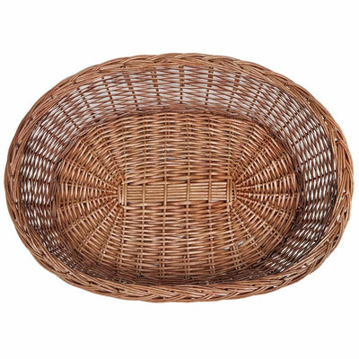 Luonnollinen paju koirankori/lemmikkivuode Morie 90cm