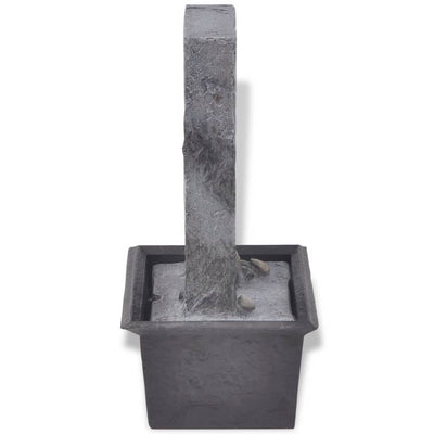 Sisätilan suihkulähde Tiberie (led valolla hartsi)