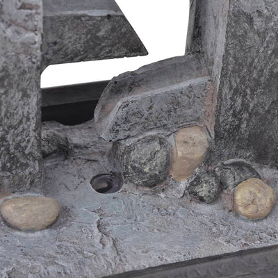 Sisätilan suihkulähde Tiberie (led valolla hartsi)