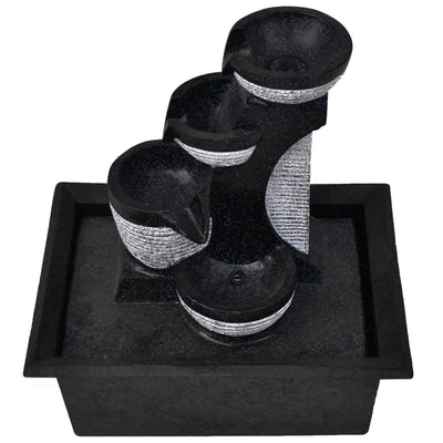 Led valolla sisätilan suihkulähde Jayyab (hartsi)