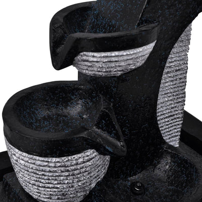 Led valolla sisätilan suihkulähde Jayyab (hartsi)