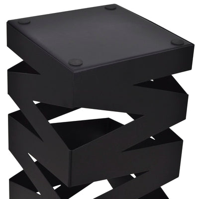 Musta sateenvarjoteline Arini 48,5cm (teräs)