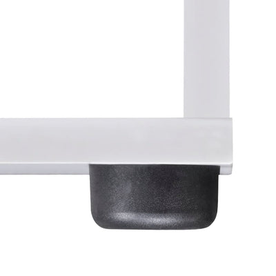 Valkoinen porraskirjahylly Malentina 107cm