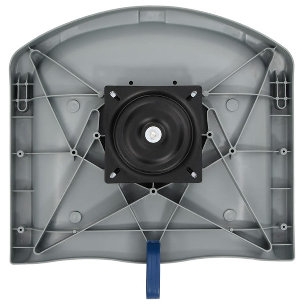 2-osainen Taitettava venetuolisarja sinivalkoinen pehmuste