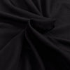 131081 vidaXL Stretch Couch Slipcover Black Polyester Jersey