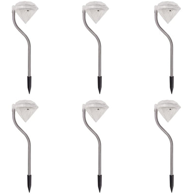Aurinkovoima led-puutarhavalaisin Psihologic 9x7,8x29,5cm (6 kpl)