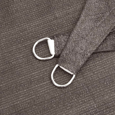 Antrasiitti aurinkovarjo purje hdpe suorakaide Cristodora 2x4 m