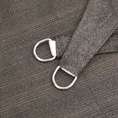 Antrasiitti aurinkovarjo purje hdpe suorakaide Cristodora 4x6 m