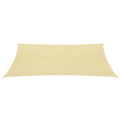 Aurinkovarjo Purje HDPE Neliö 3.6x3.6 m Beige