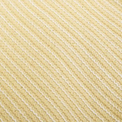 Aurinkovarjo Purje HDPE Neliö 3.6x3.6 m Beige