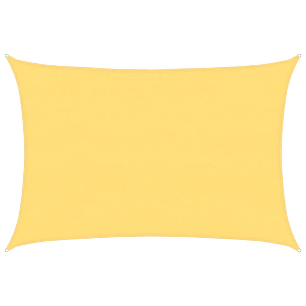 Päivänvarjo Purje HDPE Suorakulmainen 4x6 m Beige