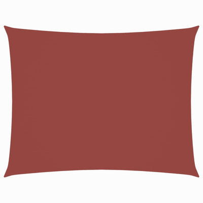 Terrakotta aurinkopurje oxford-kangas suorakaide Larisia 2x4m