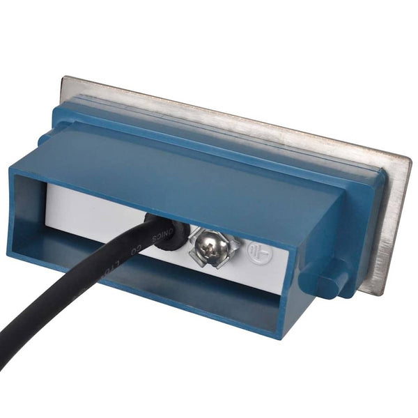 LED Upotettu Porrasvalaisin 6 kpl 44x111x56 mm