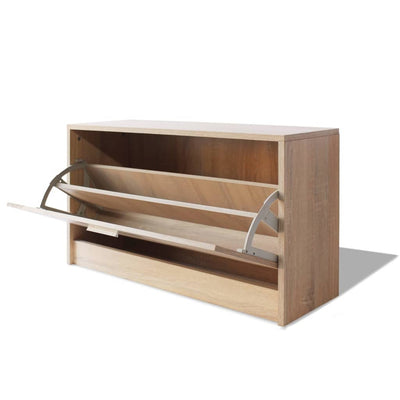Kenkien säilytyskaappi tammi 80x24x45 cm