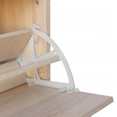 Kenkien säilytyskaappi tammi 80x24x45 cm