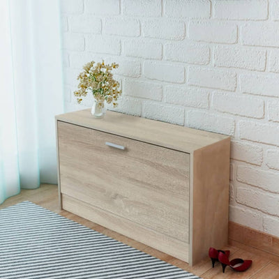 Kenkien säilytyskaappi tammi 80x24x45 cm