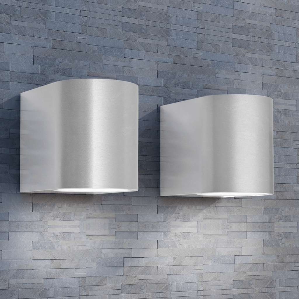 Led-seinävalaisimet ulkotiloihin Viviani (2 kpl pyöreä alaspäin)