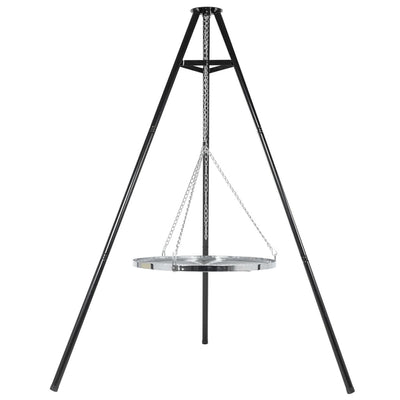 Kolmijalkagrilli musta 172 cm BBQ TRIPOD