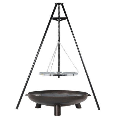Kolmijalkagrilli musta 172 cm BBQ TRIPOD