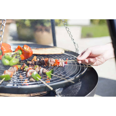 Kolmijalkagrilli musta 172 cm BBQ TRIPOD