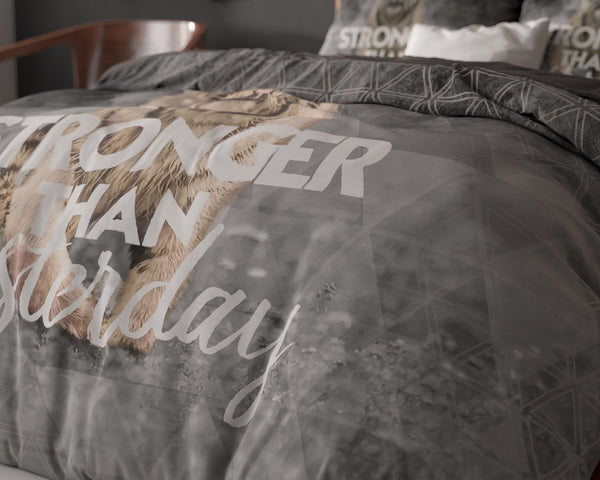 Stronger Grey Tiger Pussilakanasetti 240 x 200/220