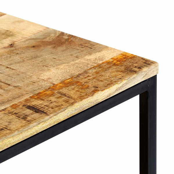 Sohvapöytä 110x60x45 cm täysi mangopuu